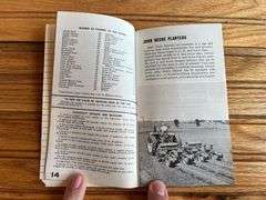 (2) 1961 + 1965 John Deere Farmer’s Pocket Ledgers