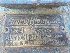3 HP Alamo Blue Line