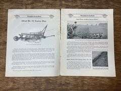 (3) Oliver Chilled Plow Works Sales Literature