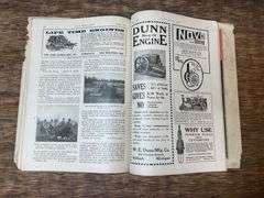 (3) 1915 + 1916 Gas Review Magazines