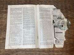 (2) 1917 Gas Review Magazines