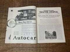 (2) 1921 Chilton Tractor Journal