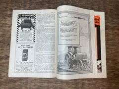 (2) 1917 Gas Review Magazines