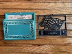 (2) John Deere Letter Holder + Decoration