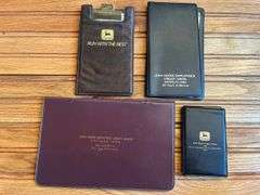 (4) John Deere Notebooks + Calculator