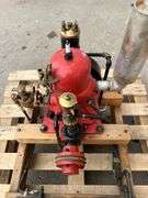 Single Cylinder Gray Marine Engine