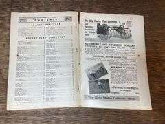 (2) 1915 Gas Review Magazines