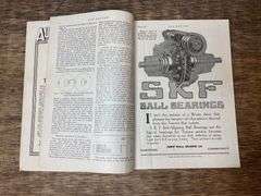 (2) 1917 Gas Review Magazines