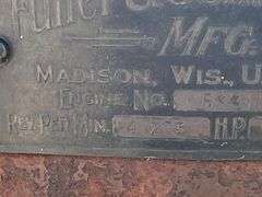 3hp Fuller and Johnson