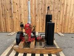Single Cylinder Gray Marine Engine