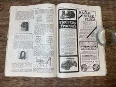 (3) 1915 + 1916 Gas Review Magazines