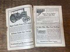 (2) 1915 Gas Review Magazines