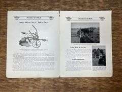 (3) Oliver Chilled Plow Works Sales Literature