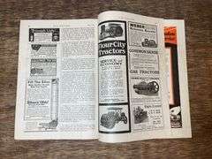 (2) 1917 Gas Review Magazines