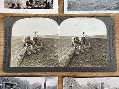 (5) Tractor Photographs & Viewer Slide