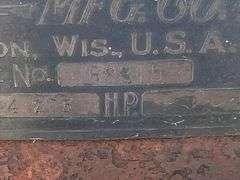 3hp Fuller and Johnson