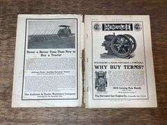(2) 1915 Gas Review Magazines