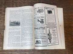 (2) 1915 Gas Review Magazines