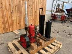 Single Cylinder Gray Marine Engine