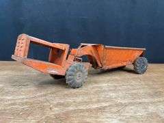(2) Structo Bottom Dump + Tonka Grader