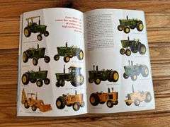 1969 John Deere Tractor Works Factory Tour Book