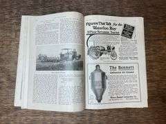 (2) 1917 Gas Review Magazines