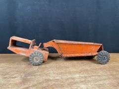 (2) Structo Bottom Dump + Tonka Grader