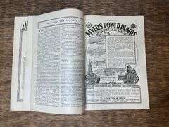 (2) 1917 Gas Review Magazines