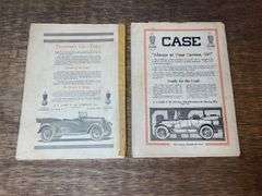 (2) 1915 Gas Review Magazines