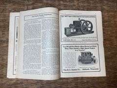 (3) 1915 + 1916 Gas Review Magazines