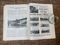 (3) 1915 + 1916 Gas Review Magazines