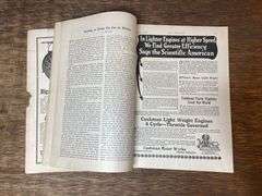 (2) 1915 Gas Review Magazines