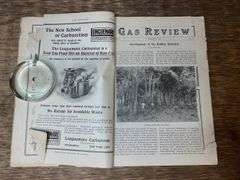 (2) 1915 Gas Review Magazines