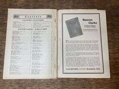 (2) 1915 Gas Review Magazines