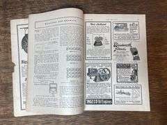 (2) 1915 Gas Review Magazines