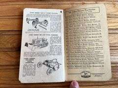 (3) 1950 + 1951 John Deere Farmer’s Pocket Ledger