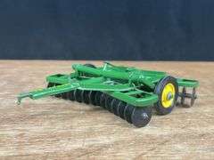 (3) 1/16 John Deere Disk, Plow, Spreader
