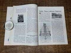 (2) 1921 Chilton Tractor Journal