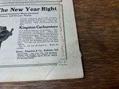 (2) 1915 Gas Review Magazines