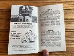 (2) 1961 + 1965 John Deere Farmer’s Pocket Ledgers