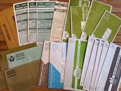 John Deere Envelopes