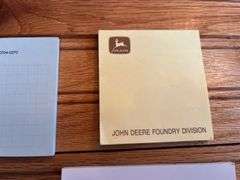 (4) John Deere Notepads