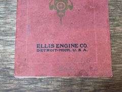 Ellis Engine Co. Catalog
