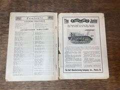 (2) 1915 Gas Review Magazines