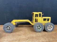 (2) Structo Bottom Dump + Tonka Grader
