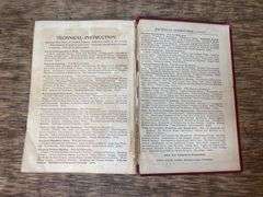 1912 Traction Engine Book