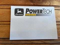 (6) John Deere Notepads + Pocket Calendars