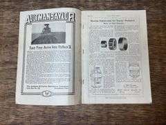 (2) 1917 Gas Review Magazines