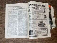 (2) 1917 Gas Review Magazines
