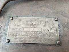 Early 3 Bolt 5 HP poppet Valve Thermoil Diesel Stationary Gas Engine.